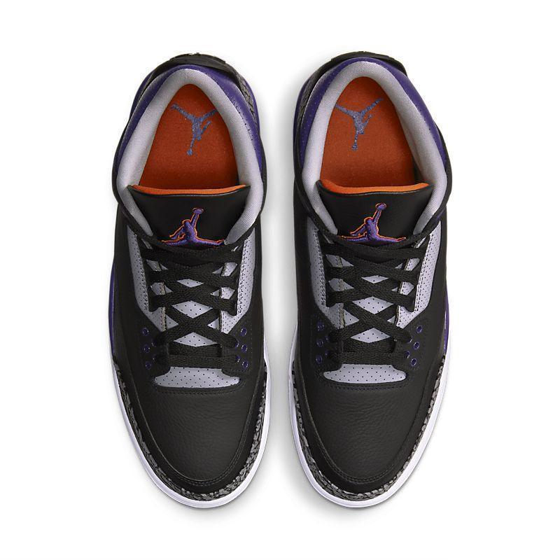 Air Jordan 3 Retro 'Black Court Purple' Banlieue91