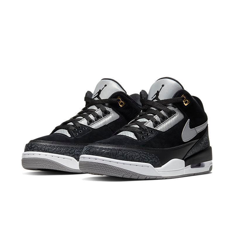 Air Jordan 3 Retro 'Tinker Black Cement Gold' Banlieue91