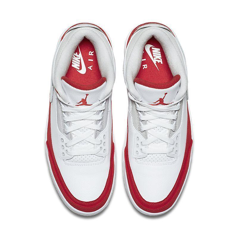 Air Jordan 3 Retro 'Tinker White University Red' Banlieue91