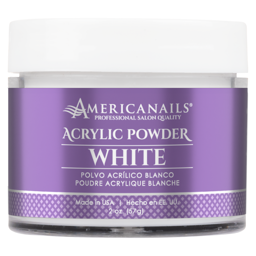 Acrylic Powder | White - 2oz Lunali Nail Supply