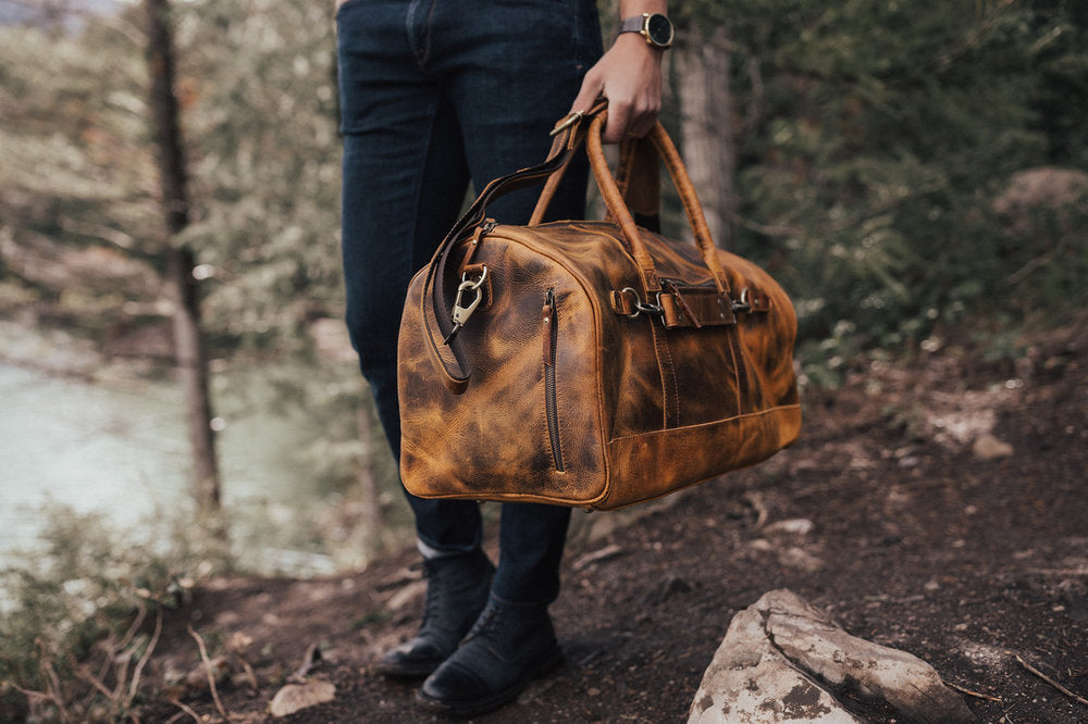 45L Denali Duffel Kodiak Leather