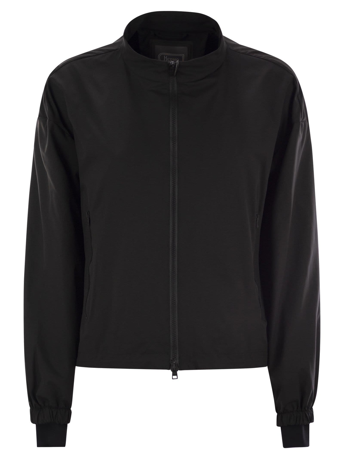 Herno Women Laminar Bomber Jacket With Zip Luosophy