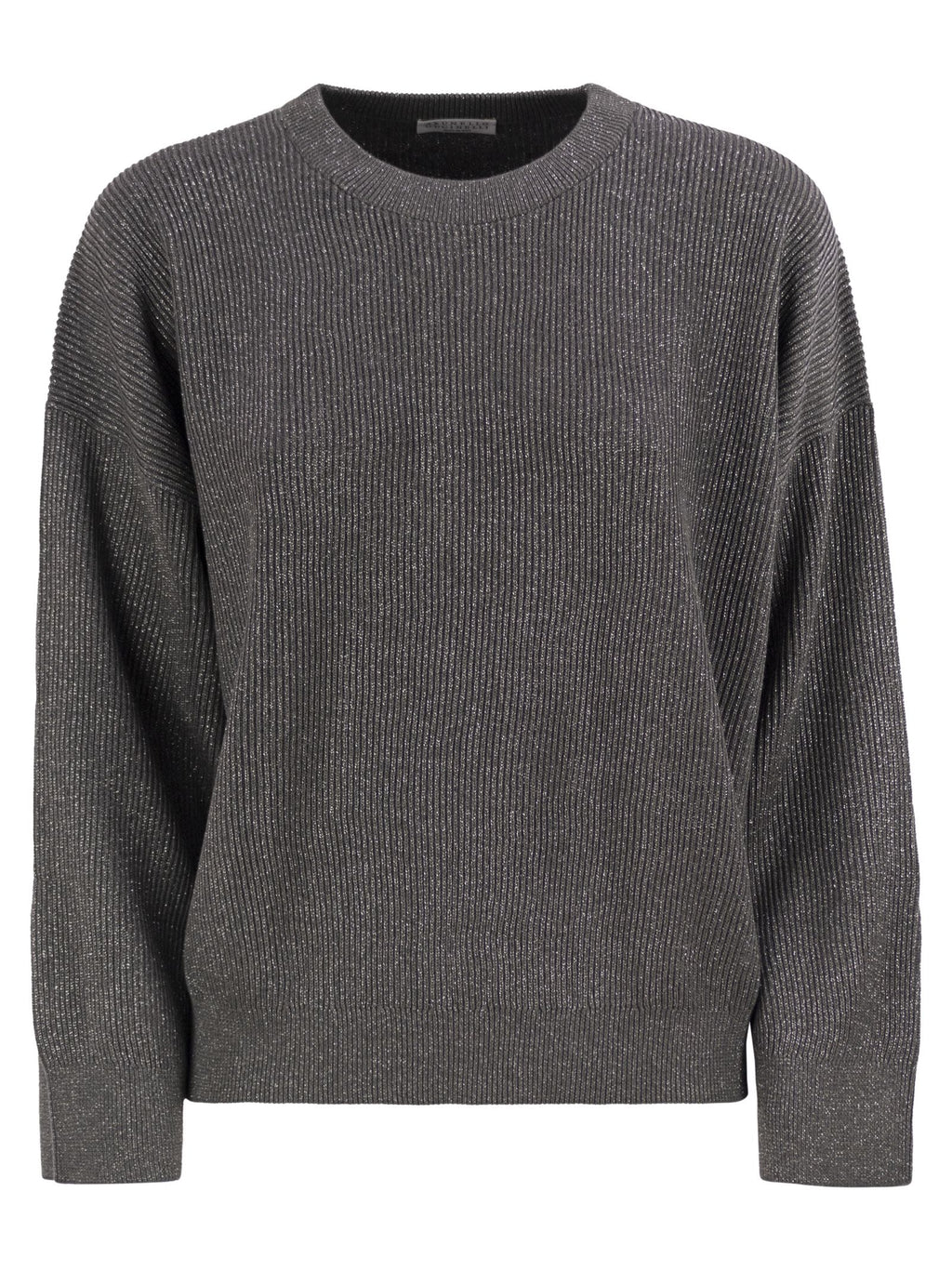 Brunello Cucinelli Women Cotton And Viscose Rib Sweater