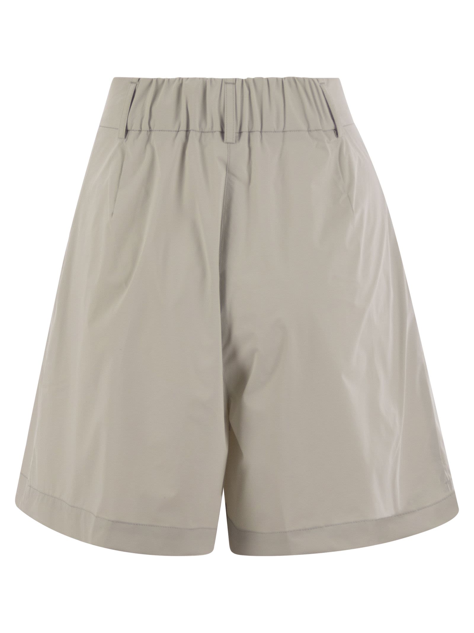 Herno Women Stretch Nylon Shorts