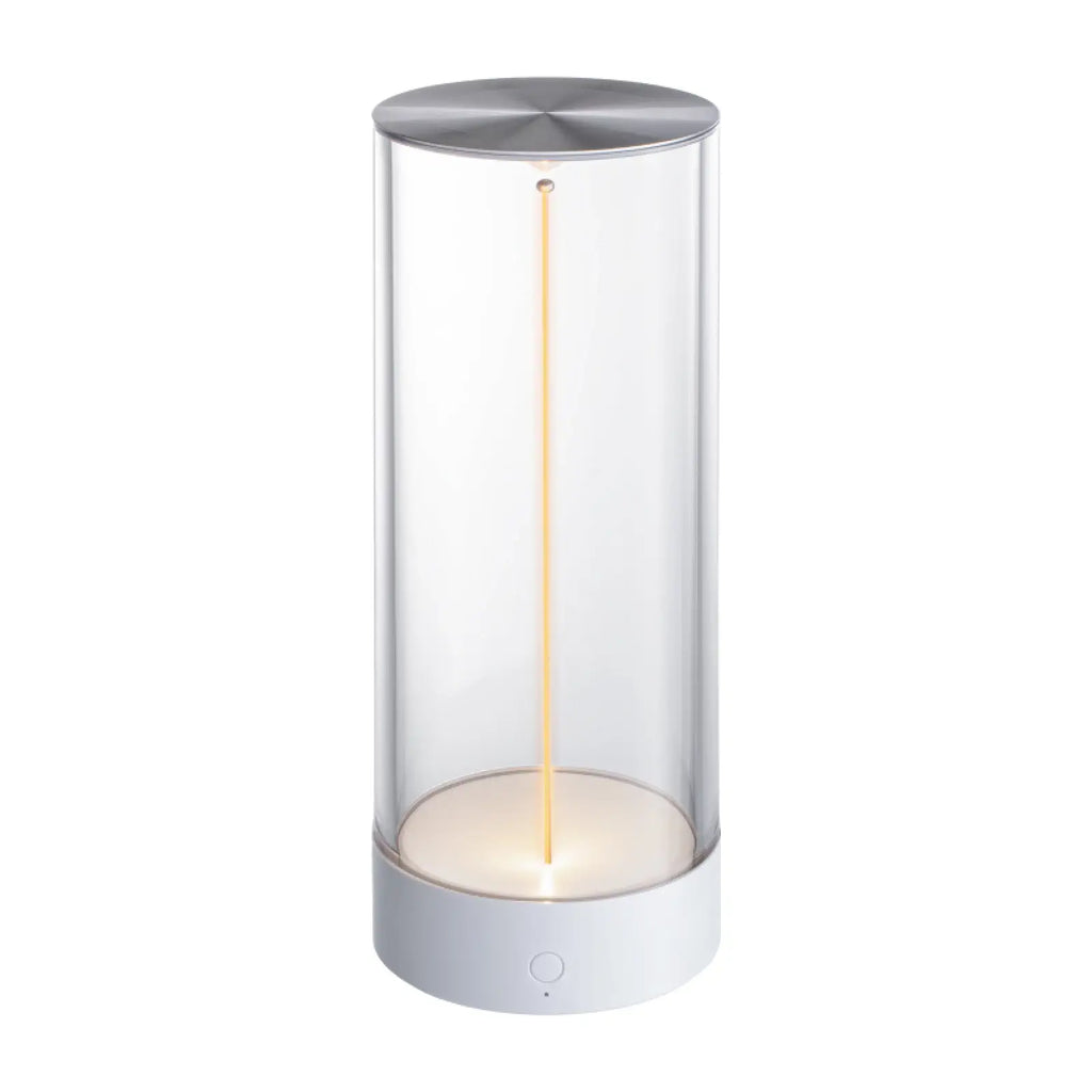 AUGE Light Minimalist Cordless LED Table Lamp, White, Gray Cool Gadget