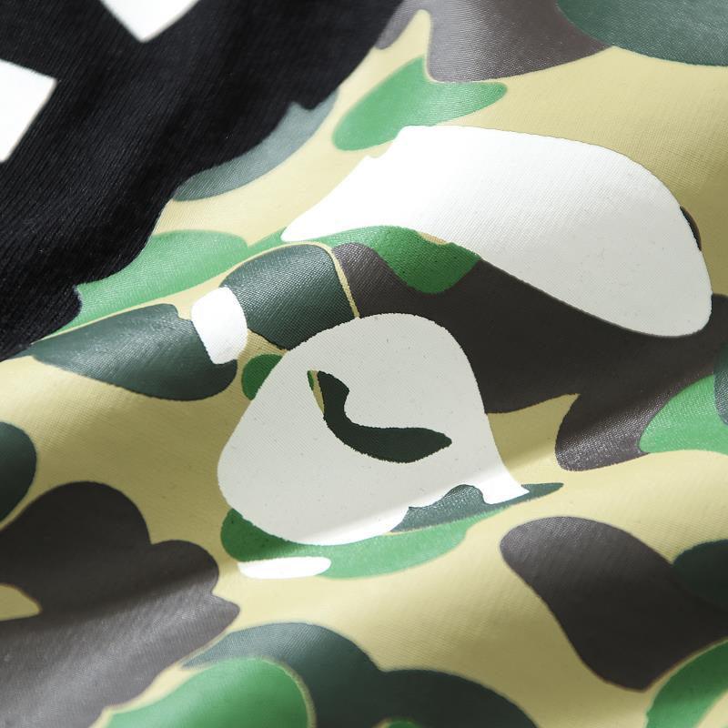 Bathing Ape Black T-Shirt without Collar Banlieue91