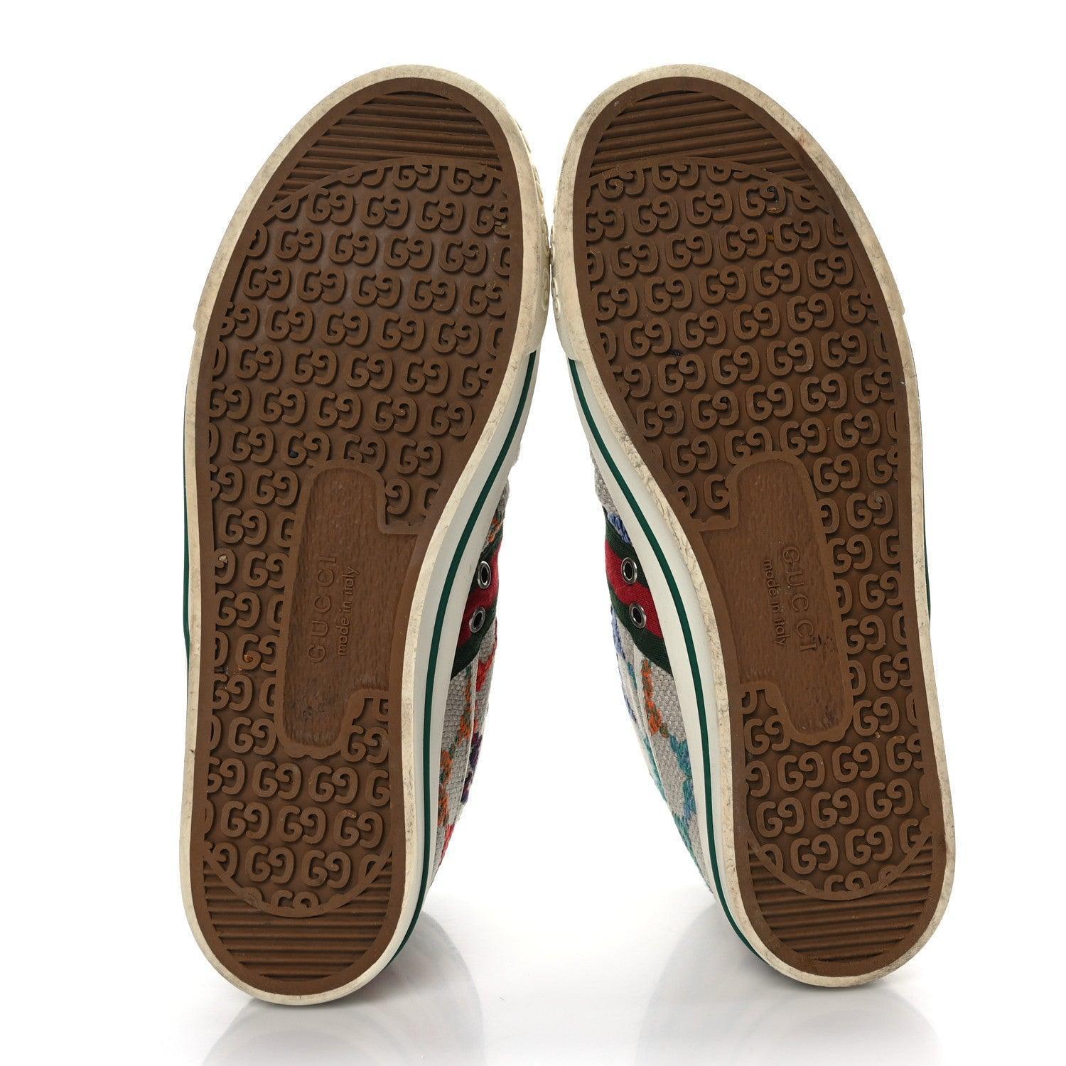 Gucci Tennis 1977 Canvas High Top Banlieue91