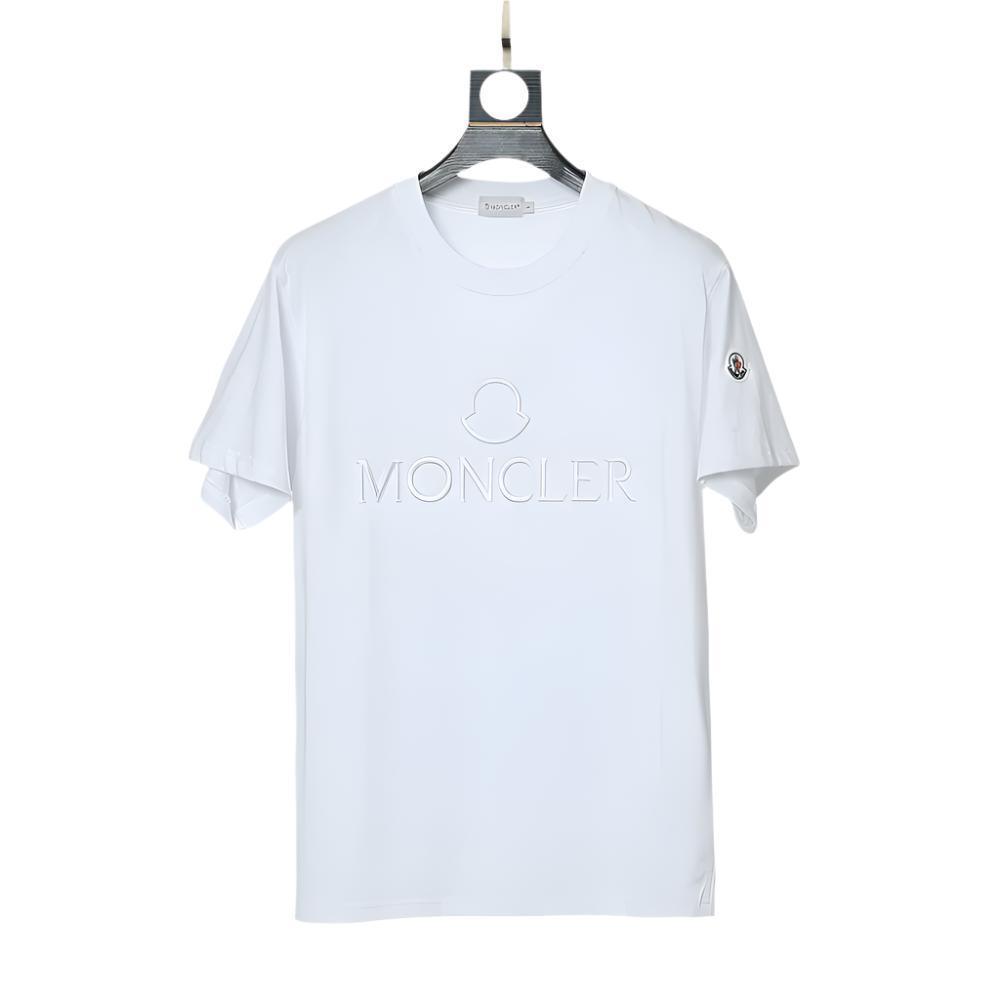 Moncler T-Shirt Without Collar 'White' Banlieue91