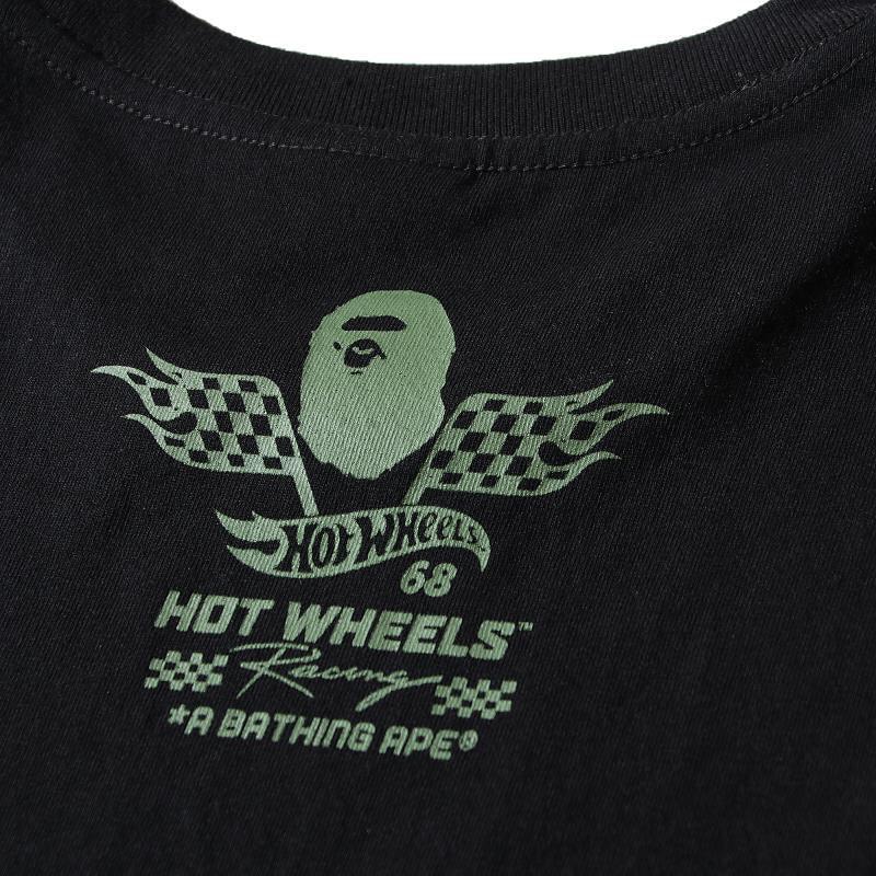 BAPE X HOT WHEELS APE HEAD TEE Black T-Shirt Banlieue91