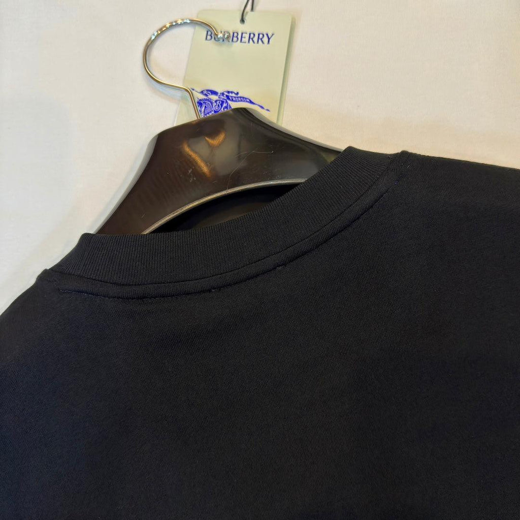 Burberry T-Shirt Without Collar 'Black' Banlieue91