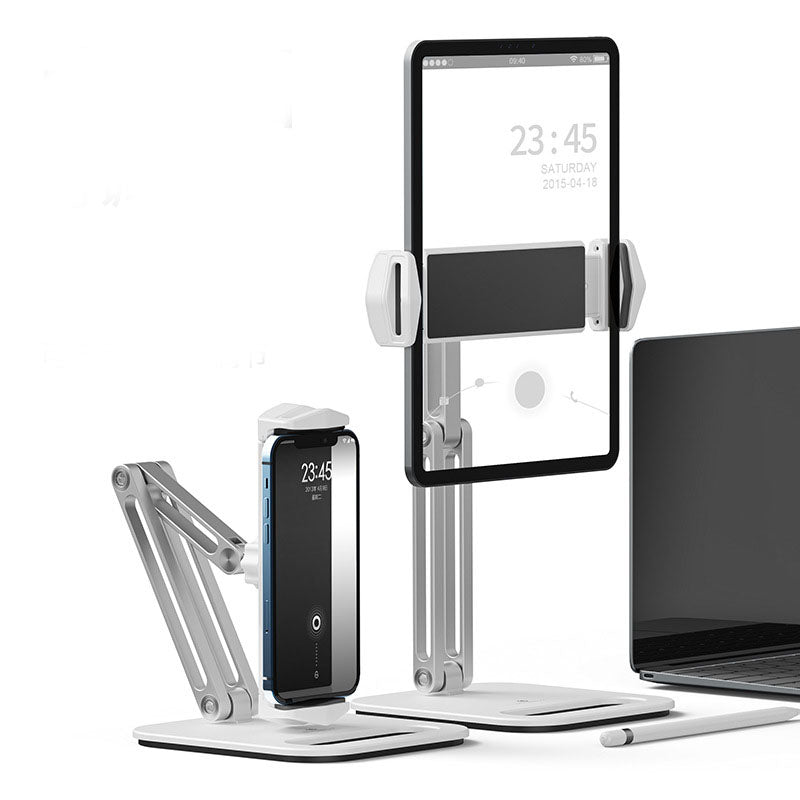 Folding Height Adjustable 2-in-1 Lazy Phone Holder