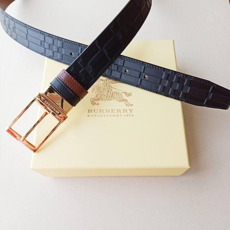 Burberry Leather Vintage Belt 'Black' Banlieue91
