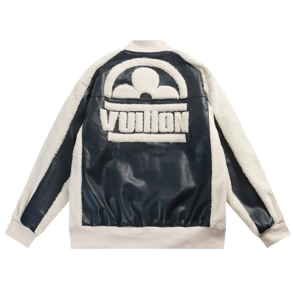 Louis Vuitton porty teddy blouson Leather Mix Teddy Banlieue91
