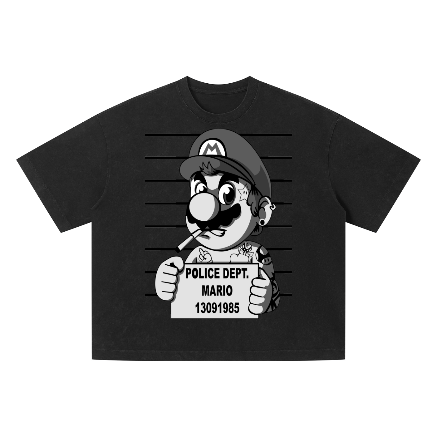 Unisex Vintage Wash Boxy T-Shirt