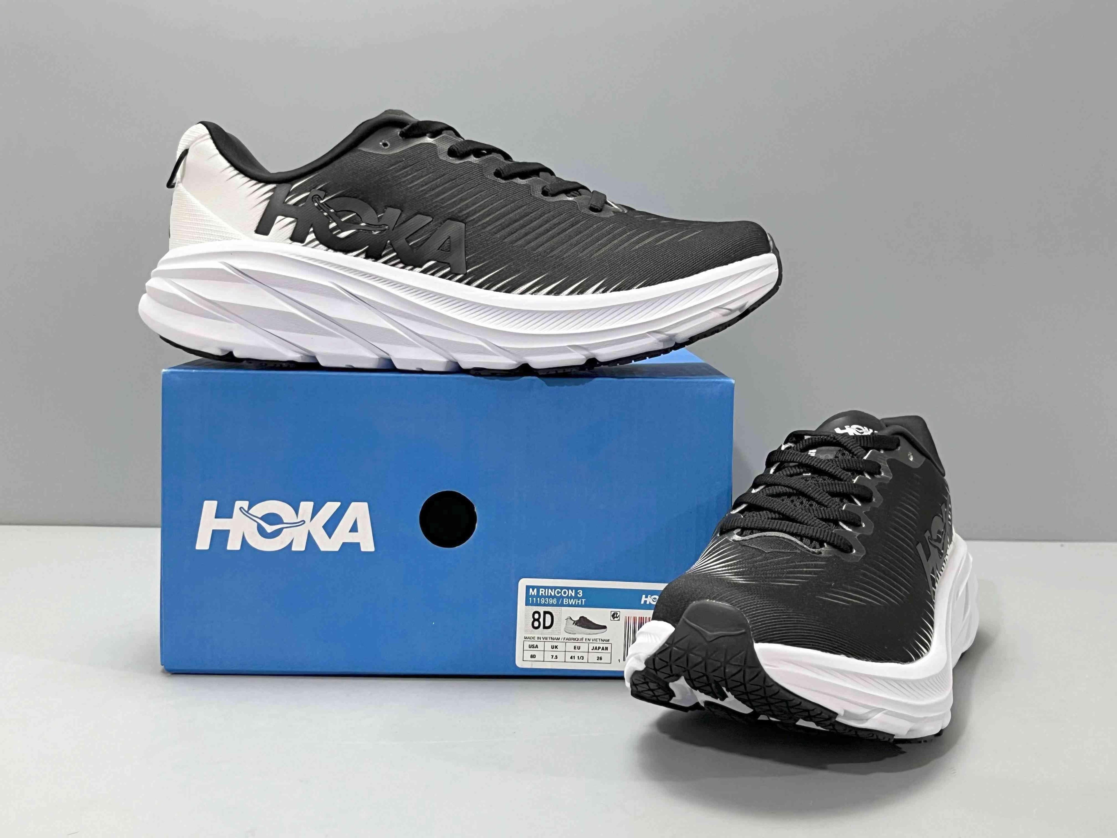 Hoka One One Rincon 3 'Black White' Banlieue91
