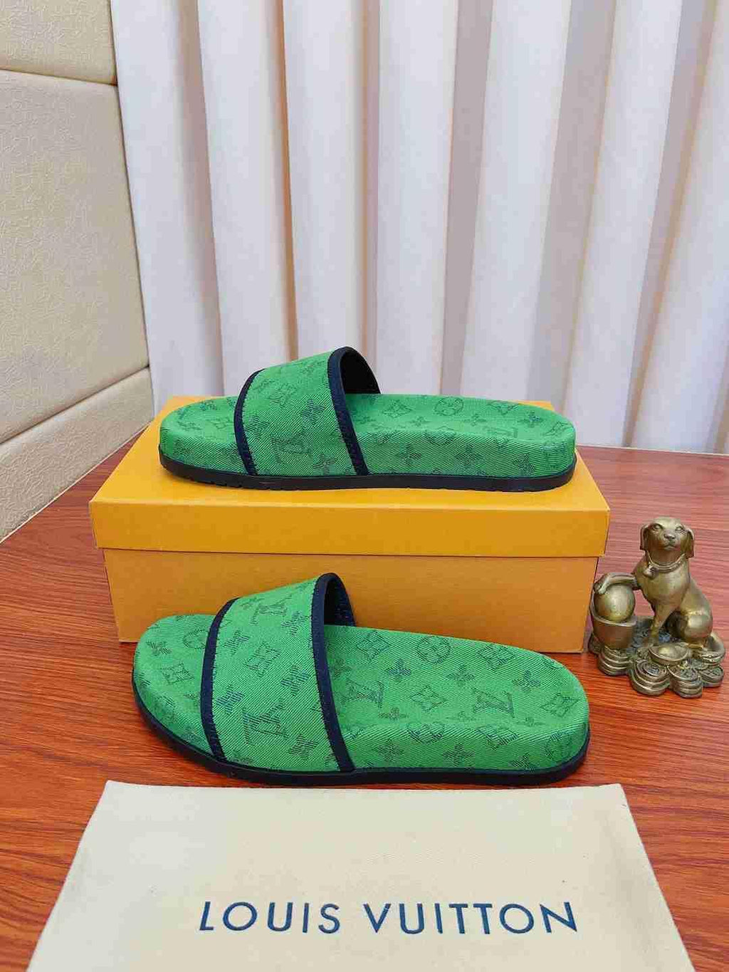 LV Sandals 'Green' Banlieue91