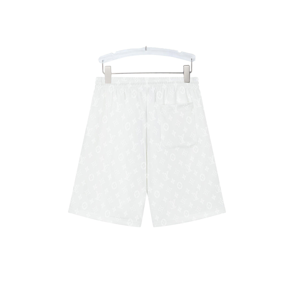 Louis Vuitton Sport Short Pant 'White' Banlieue91