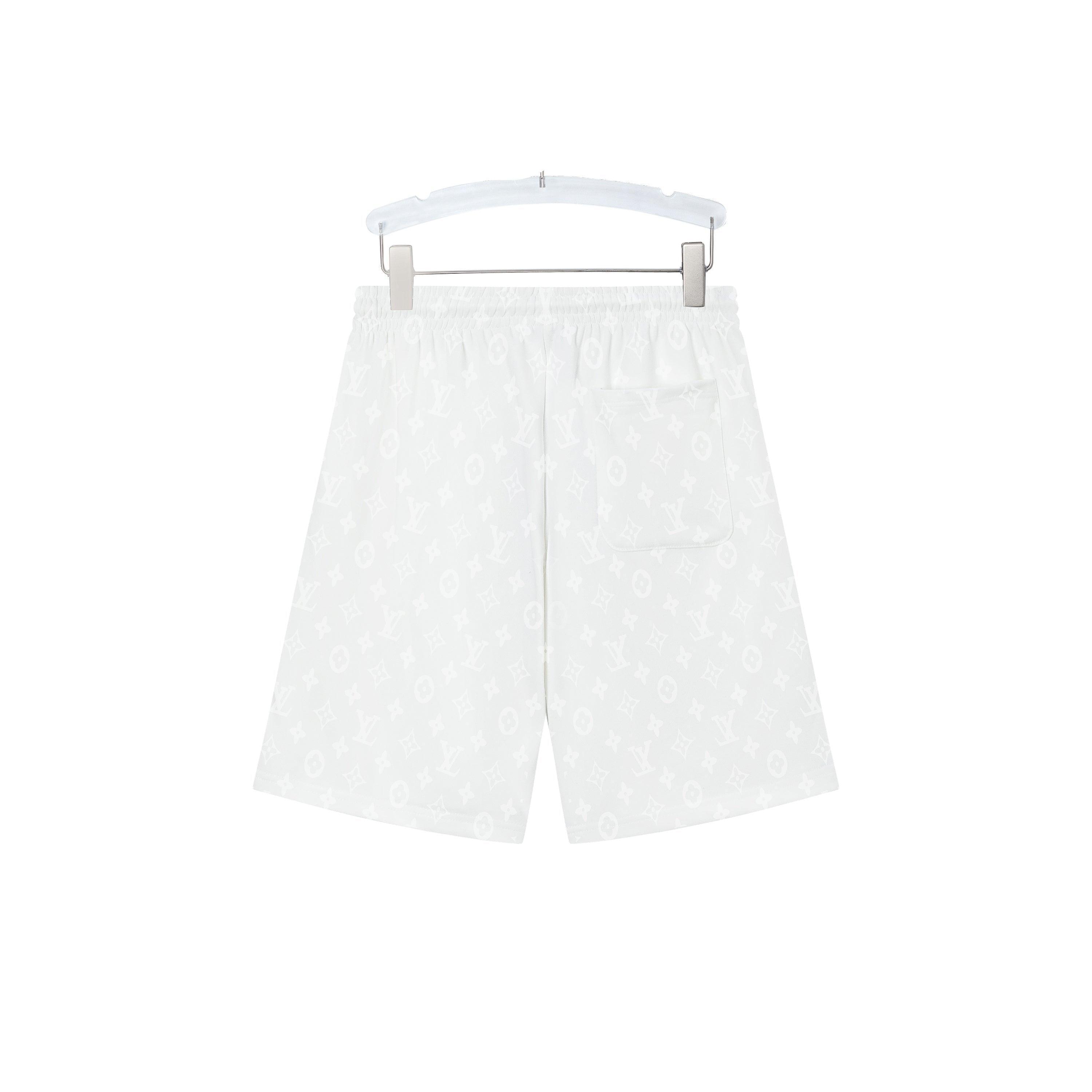 Louis Vuitton Sport Short Pant 'White' Banlieue91