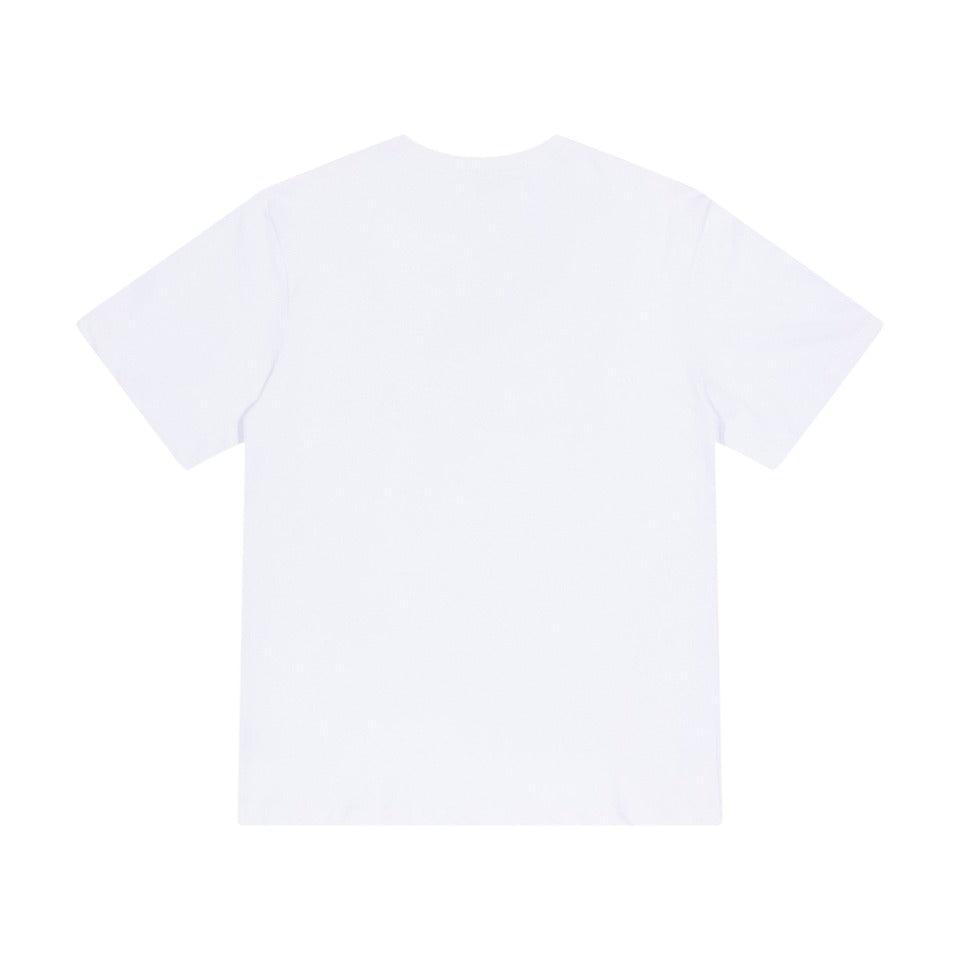 Amiri White T-Shirt Without Collar Banlieue91