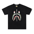 BATHING APE Black T-SHORT SLEEVE TEE 1ST CAMO SHARK TEE Banlieue91