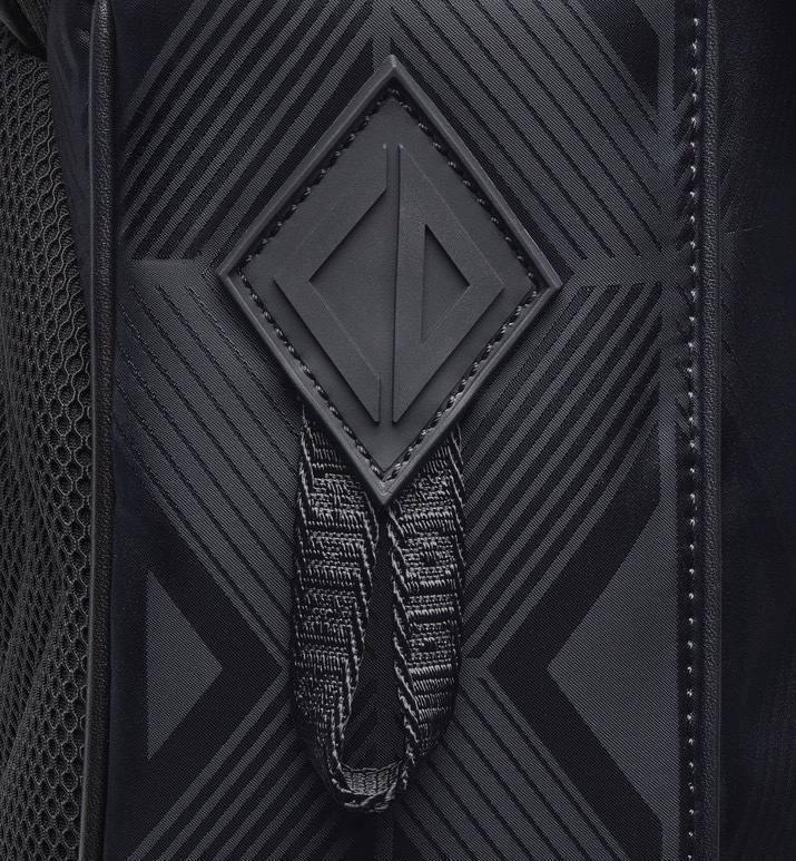 Dior Men Explorer Messenger Bag Black CD Diamond Mirage Ski Capsule Nylon Banlieue91