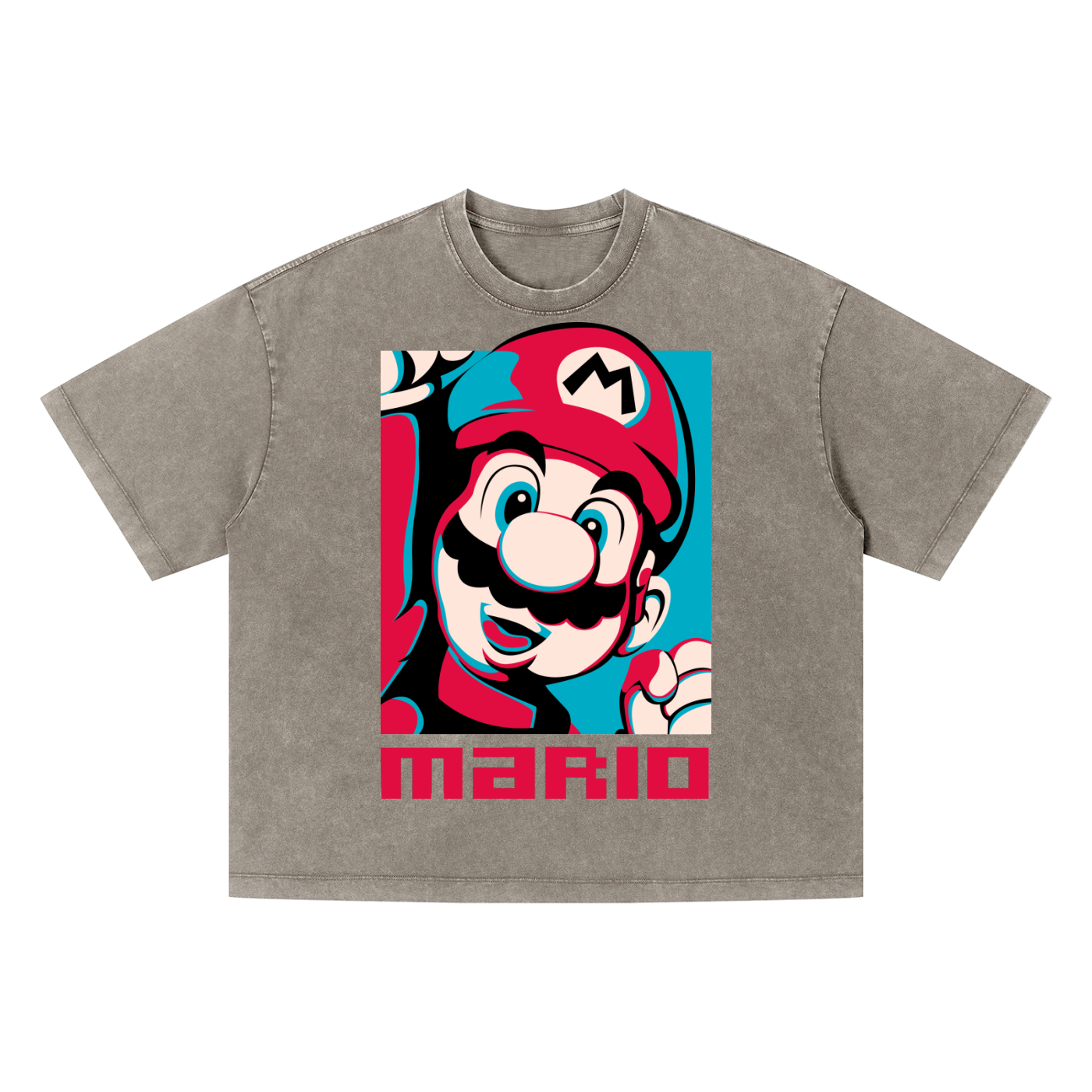 Unisex Vintage Wash Boxy T-Shirt