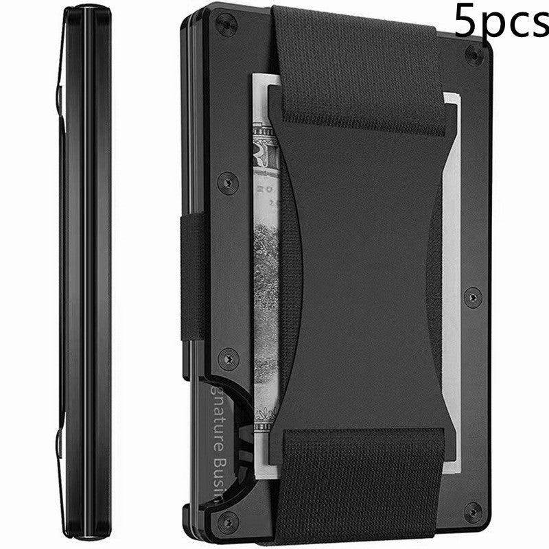 Carbon Fiber Wallet - RFID Blocking Metal Card Holder SmartPursue™