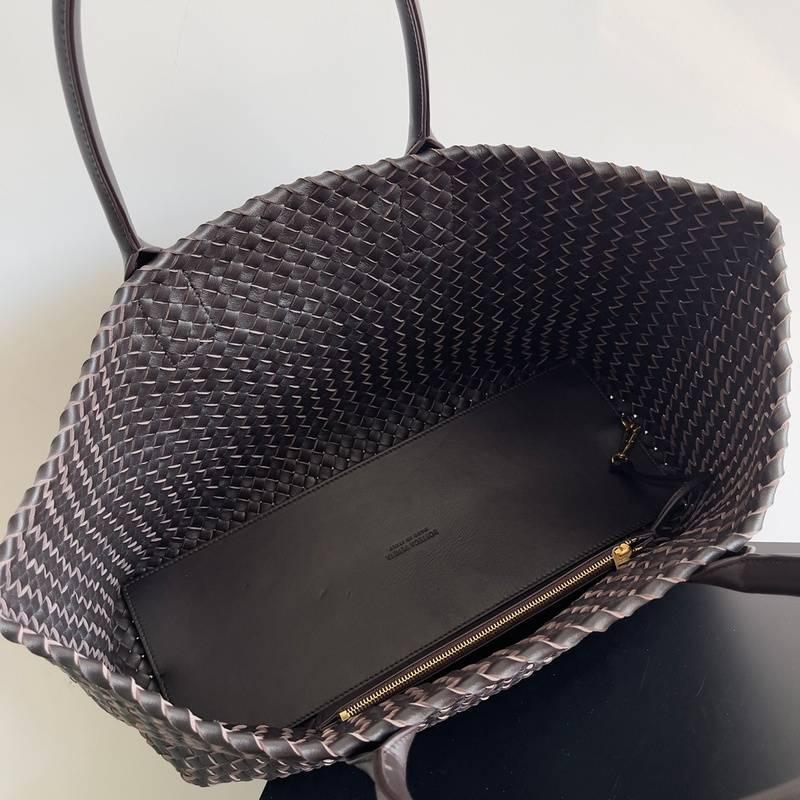 Bottega Veneta Medium Intreccio Leather Bag Tote Banlieue91