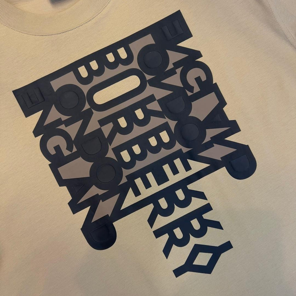 Burberry T-Shirt Without Collar 'Beige' Banlieue91