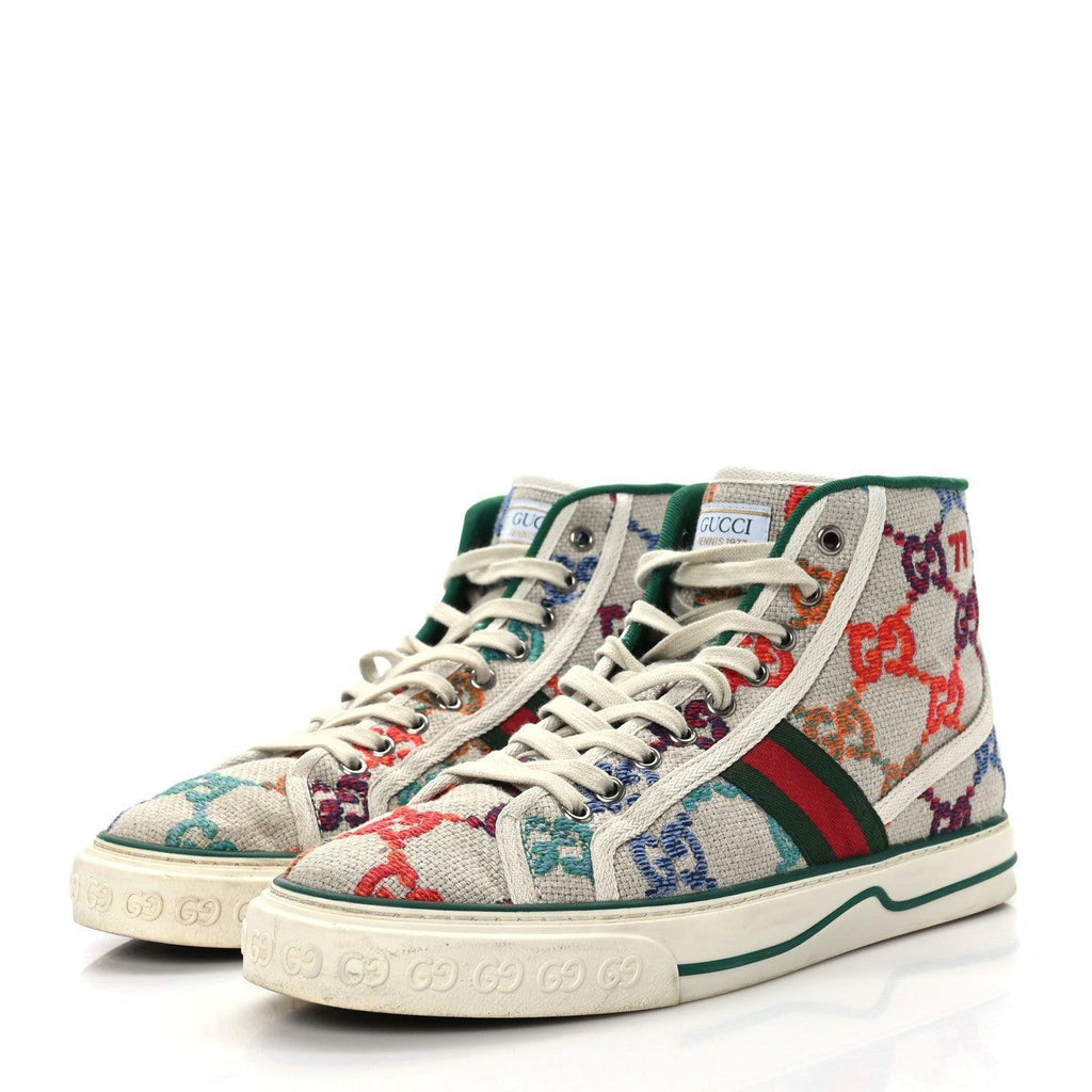 Gucci Tennis 1977 Canvas High Top Banlieue91