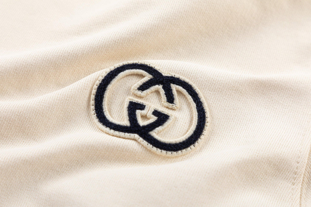 Gucci Cotton jersey hooded sweatshirt Beige Banlieue91