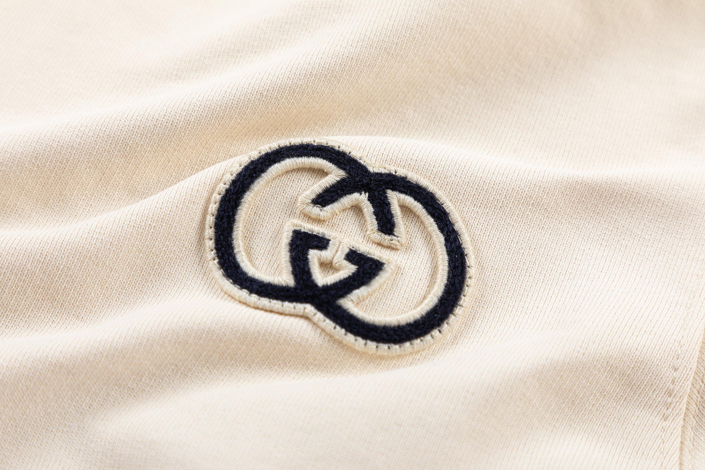 Gucci Cotton jersey hooded sweatshirt Beige Banlieue91