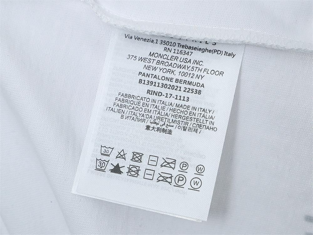 Moncler T-Shirt Without Collar 'White' Banlieue91