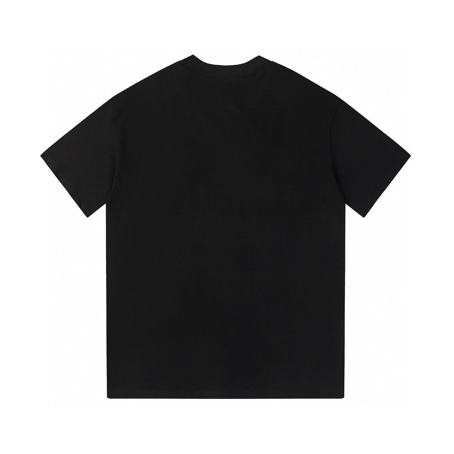 Burberry T-Shirt Without Collar 'Black & Beige' Banlieue91