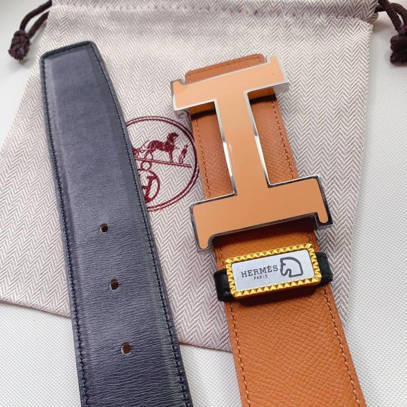 Hermes Men Beige Buckle Belt 'Beige' Banlieue91