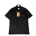 Burberry T-Shirt Without Collar 'Black' Banlieue91