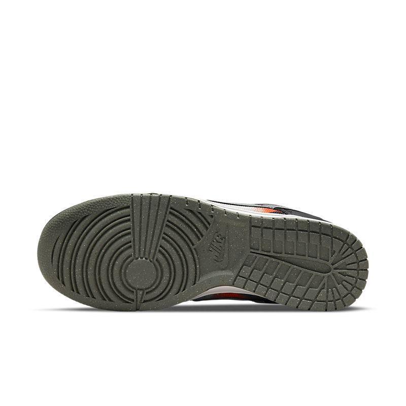 Nike Dunk Low Graffiti Black Red Banlieue91
