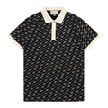 Gucci Black T-shirt with a collar Banlieue91