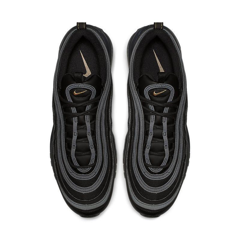 Nike Air Max 97 Leather Black Gold Banlieue91