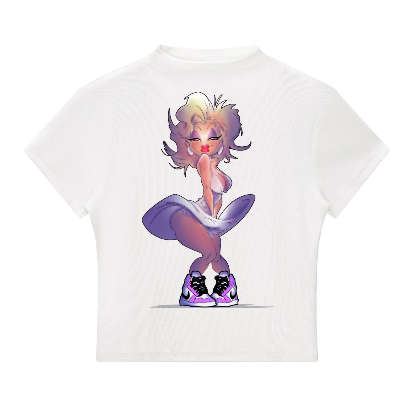 Essential Slim Fit Mock Neck T-Shirt