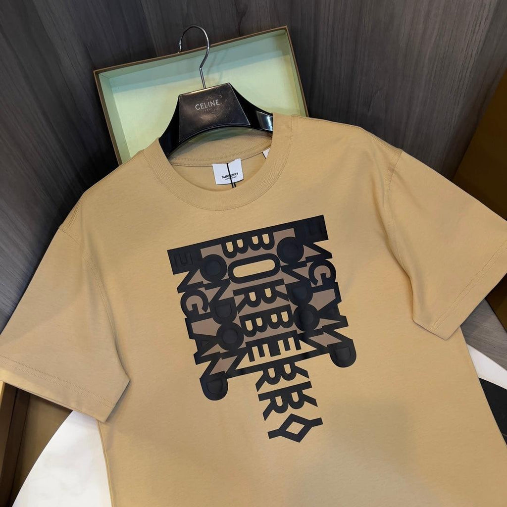 Burberry T-Shirt Without Collar 'Beige' Banlieue91
