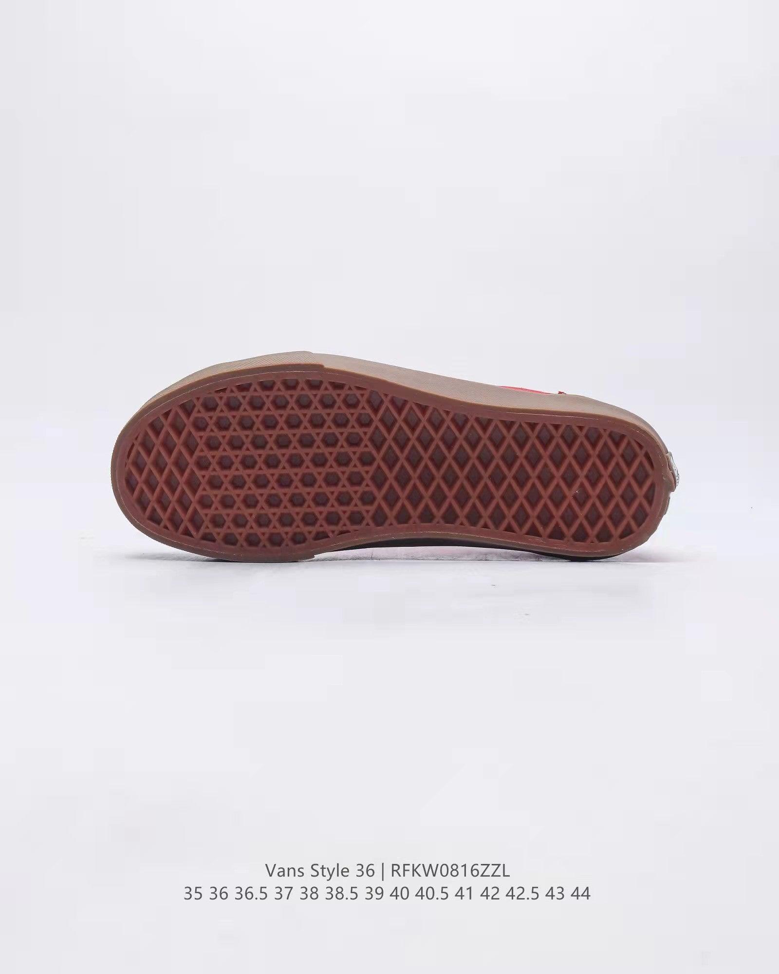 Vans Gum Style 36 'Red' Banlieue91