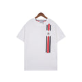 Moncler T-Shirt Without Collar 'White/Black/Red' Banlieue91