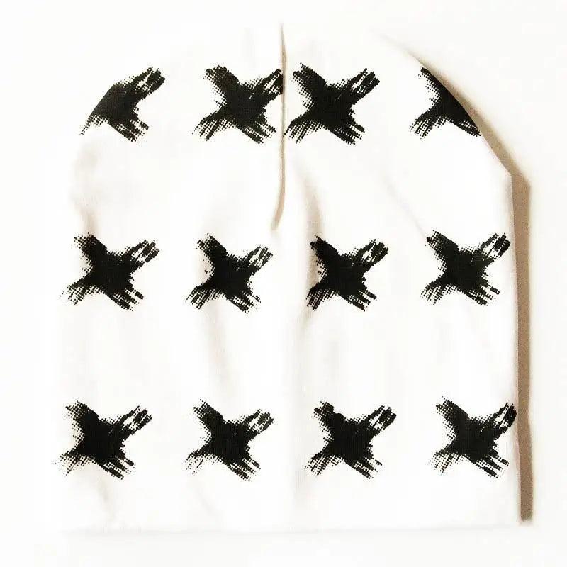 Baby Knit Cotton Cartoon Printed Baby Caps For Boys And Girls For Autumn And Winter Soft And Warm Cap Stevvex