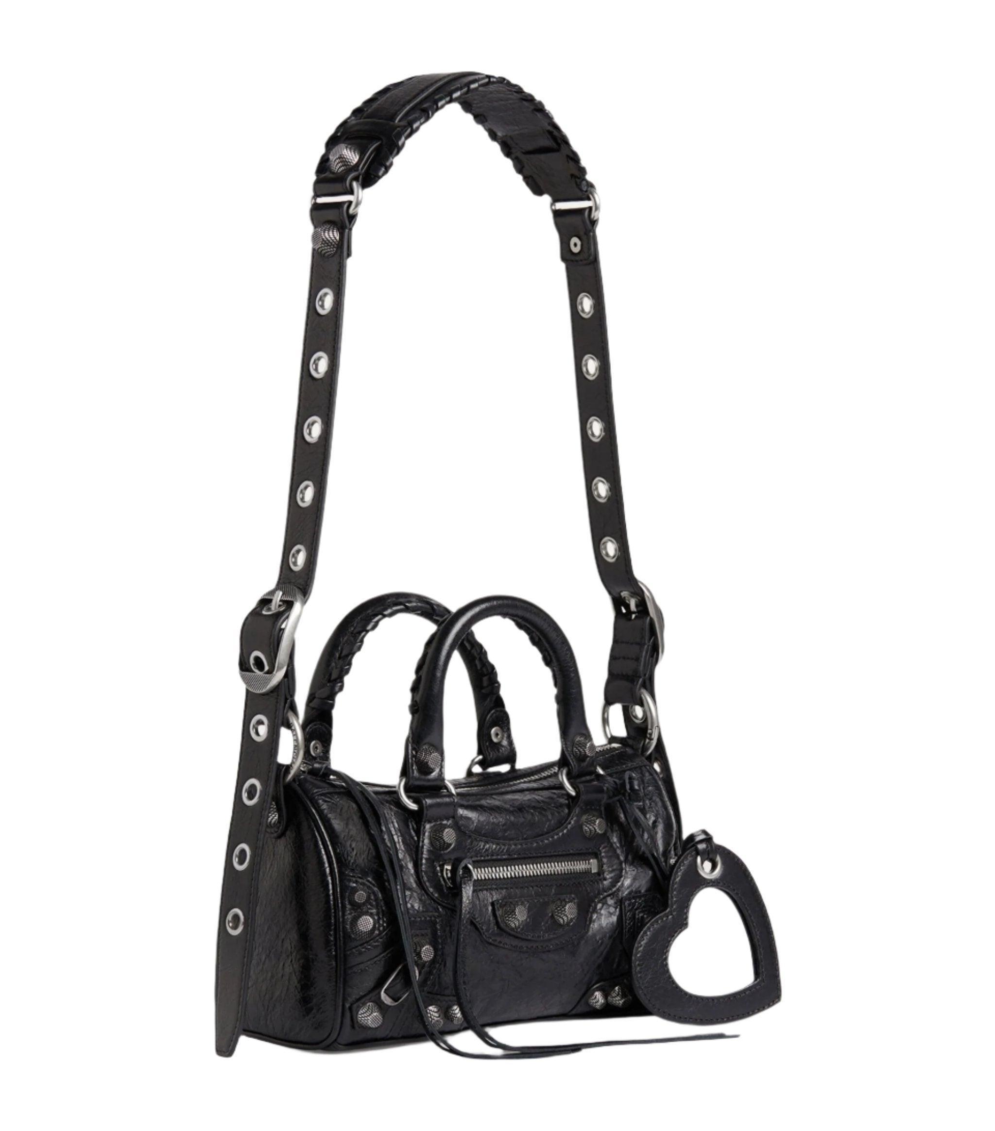 Balenciaga Mini Leather Le Cagole Duffle Bag Banlieue91