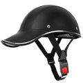 Baseball Cap Anti-UV Cycling Motorcycle Hat Leather Helmet DailySale