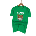 Fendi T-Shirt Head Bear without Collar 'Green' Banlieue91