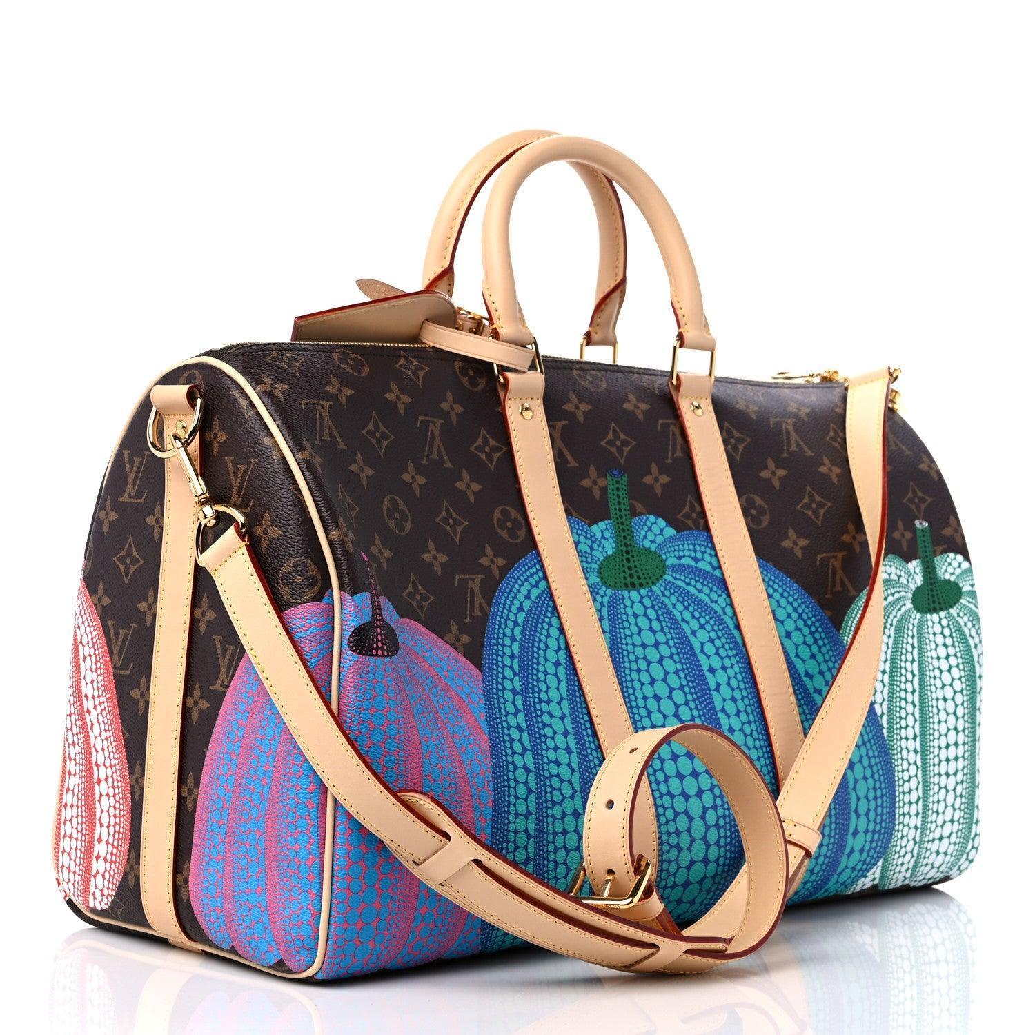 Louis Vuitton x Yayoi Kusama Leather handbag Banlieue91