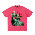 Heavyweight Vintage Washed Frayed T-Shirt