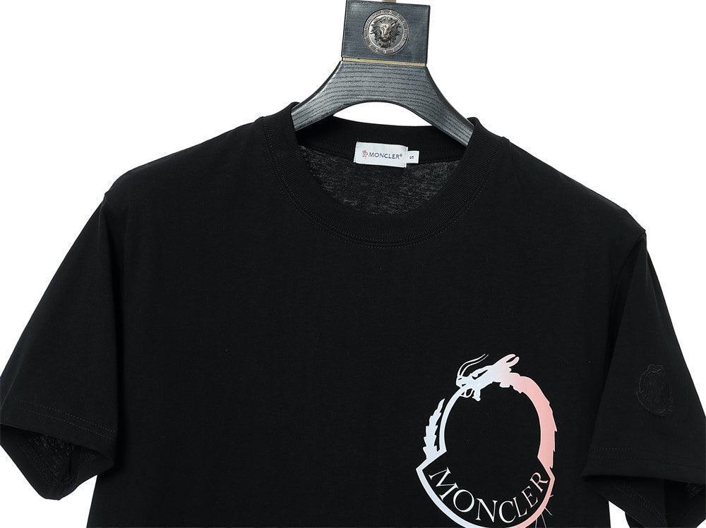 Moncler T-Shirt Without Collar 'Black' Banlieue91